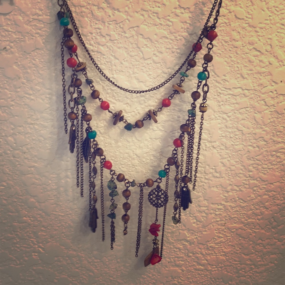 Beautiful bohemian necklace